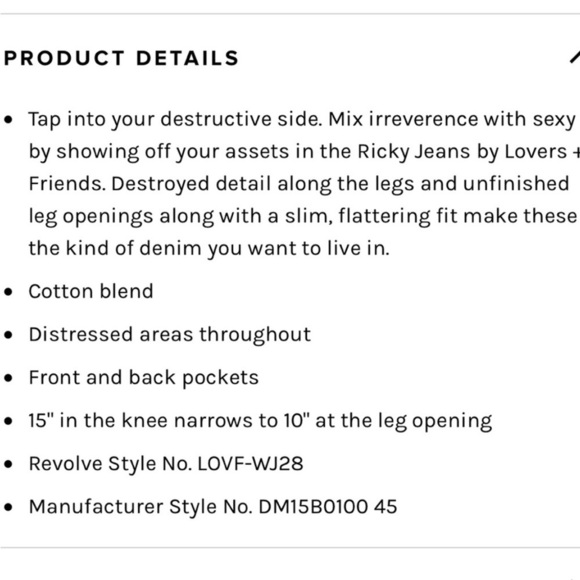 Lovers + Friends Destroyed Ricky Skinny Jeans - Picture 8 of 8